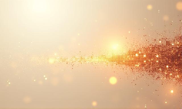 Abstract data nodes and clean architectural lines